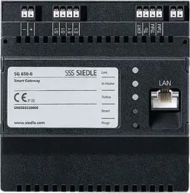 Siedle SG 650-0 Smart Gateway Professional, 50 IP-Teilnehmer (200048807-00)