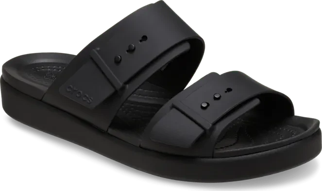 Crocs Brooklyn Buckle Low schwarz (Damen)