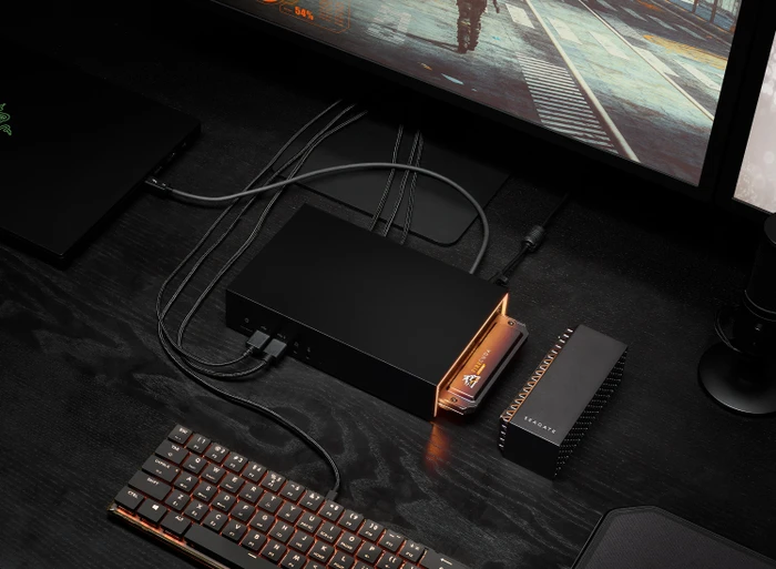 Seagate FireCuda Gaming Dock, 4TB HDD, Thunderbolt 3