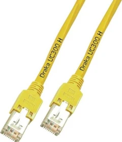 EFB Elektronik TM11 UC300 Patchkabel, Cat5e, F/UTP, RJ-45/RJ-45, 1m, gelb
