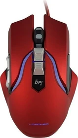LC-Power m715R, rot, USB
