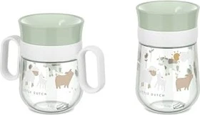 Mepal Mio 360° Trinkbecher, 9+M, 300ml, little farm