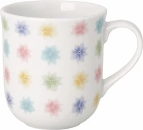Hutschenreuther Frühlingsgrüße Blütenteppich Becher mit Henkel 410ml