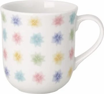 Hutschenreuther Frühlingsgrüße Blütenteppich Becher mit Henkel 410ml