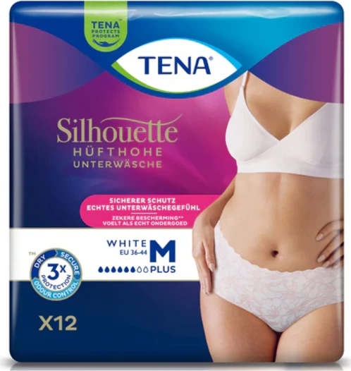 Tena Lady Pants Discreet Schutzhose Größe M, 12 Stück
