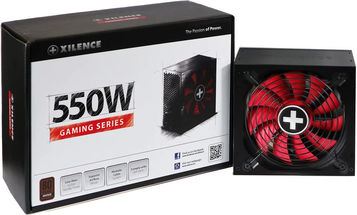 Xilence Gaming Series XP550R10 550W, ATX 2.4