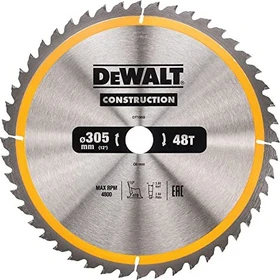 DeWalt DT1959 Kreissägeblatt 48Z, 305x3x30mm, 1 Stück