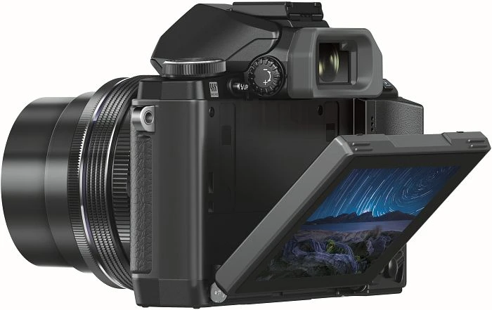 Olympus OM-D E-M10 schwarz mit Objektiv M.Zuiko digital ED 14-42mm 3.5-5.6 EZ und Kameragriff