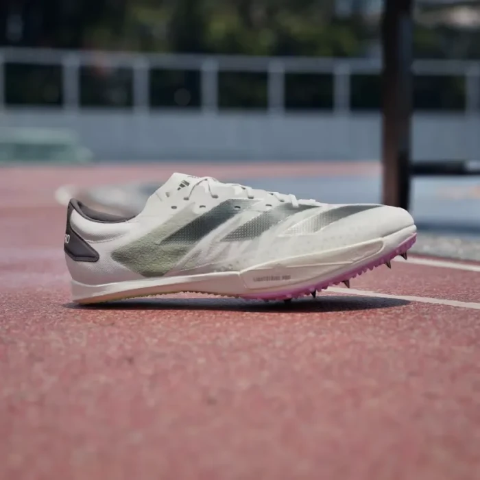 adidas Adizero Ambition cloud white/core black/green spark (Herren)
