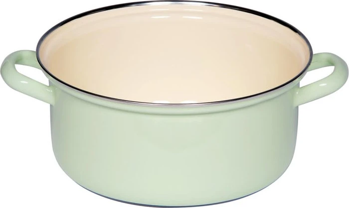Riess Pastell Kasserolle 22cm 3l nilgrün