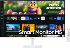 Samsung Smart Monitor M5 M50C, weiß, 31.5"