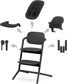 Cybex Lemo 4in1 Hochstuhl stunning black