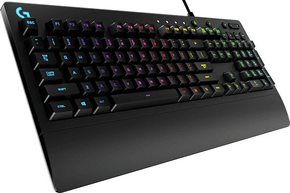 Logitech G213 Prodigy, schwarz, LEDs RGB, USB, DE