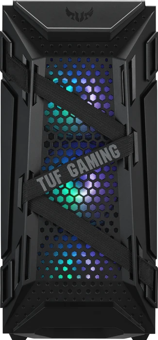 ASUS TUF Gaming GT301, schwarz, Glasfenster