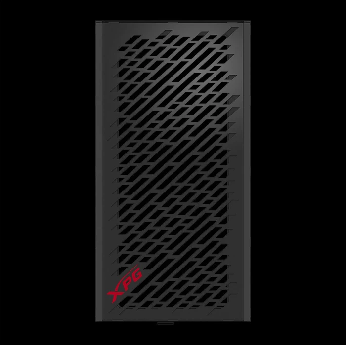ADATA XPG Valor Air, schwarz, Glasfenster