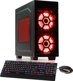 Hyrican Striker 5908, Red, Core i7-8700, 16GB RAM, 240GB SSD, 1TB HDD, GeForce GTX 1080 Ti