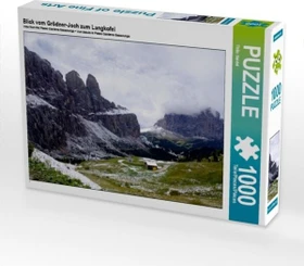 Calvendo Blick vom Grödner-Joch zum Langkofel
