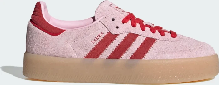 adidas Sambae clear pink/better scarlett/gum (Damen) (JS4500) | heise  preisvergleich Deutschland