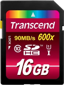 Transcend Ultimate R90/W40 16GB, UHS-I, Class 10