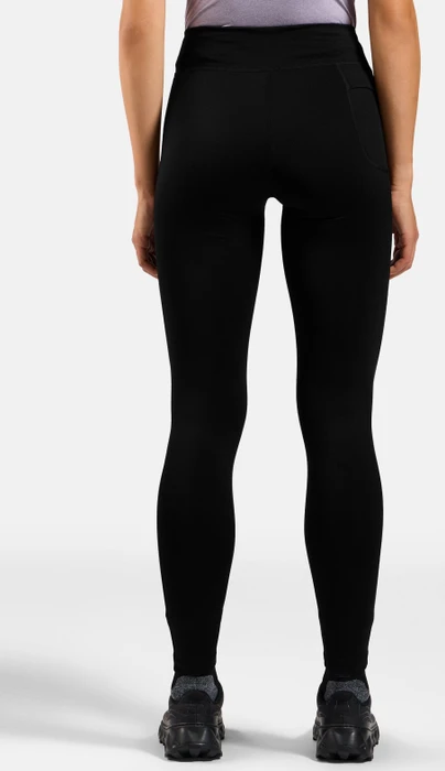 Odlo Essentials Tights Laufhose lang schwarz (Damen)