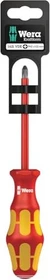 Wera Kraftform Plus Serie 100 VDE 162 i PH SB Kreuzschlitz Schraubendreher, PH2x100mm