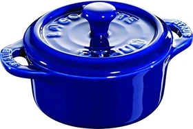 Zwilling Staub Mini-Cocotte Schmortopf rund 10cm 200ml dunkelblau