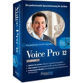 Linguatec Voice Pro 12.0 Legal Edition inkl. Headset (deutsch) (PC)