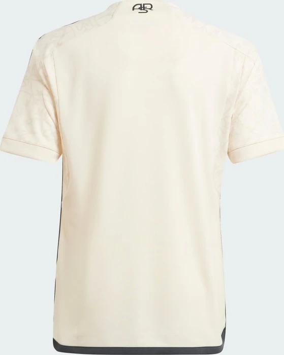 adidas AS Rom 2023/2024 Auswärtstrikot ecru tint (Junior)