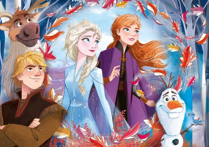 Clementoni Supercolor Disney Frozen 2, 60-tlg.