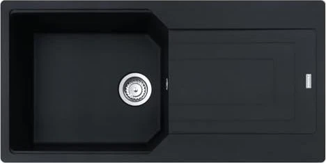 Franke Urban UBG 611-100 Einbau Becken reversibel black matt