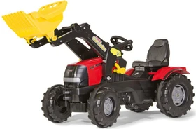 rolly toys rollyFarmtrac Case Puma CVX 225 Trettraktor mit Frontlader rot