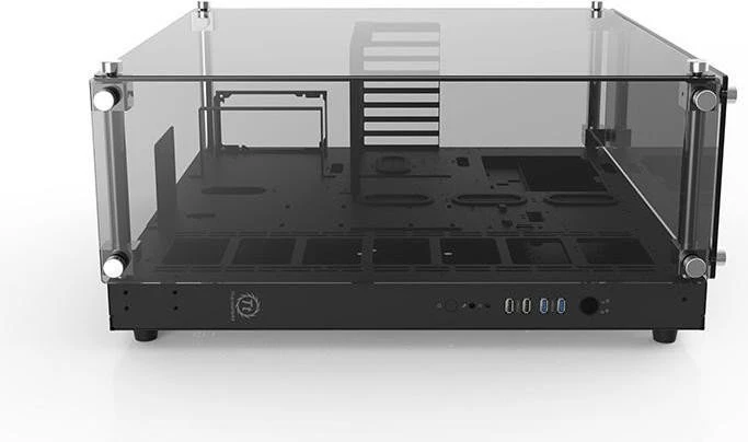 Thermaltake Core P5 Tempered Glass Edition schwarz, Glasfenster