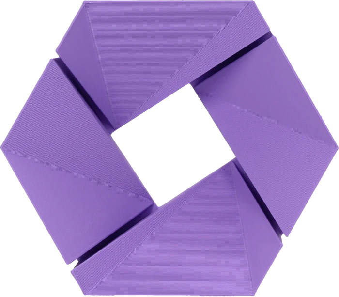 3DJake mattePLA, violett, Spule, 1.75mm, 2.30kg