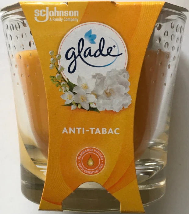 Glade Anti-Tabac Duftkerze, 129g