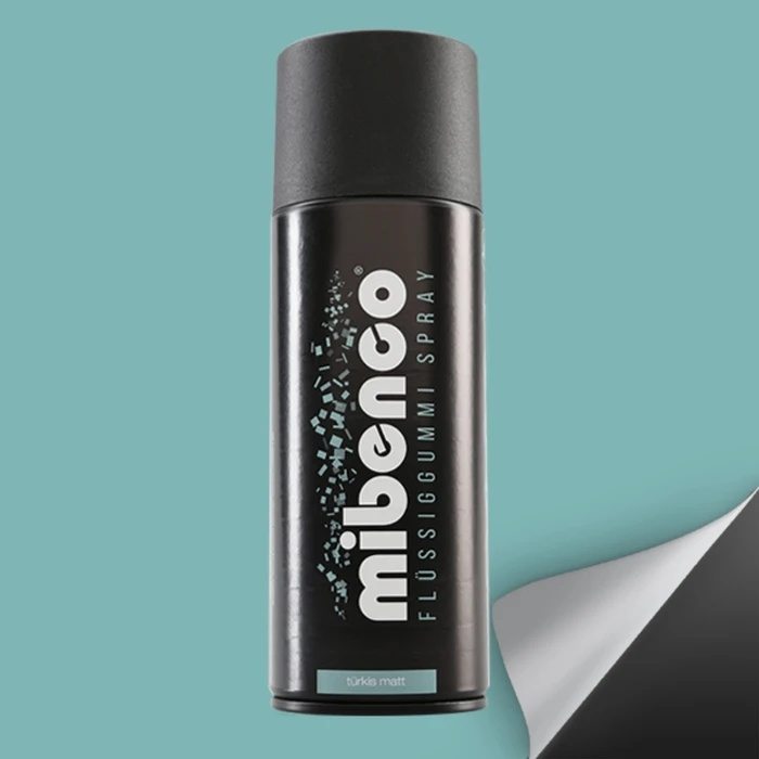 mibenco Flüssiggummi Spray türkis matt 400ml