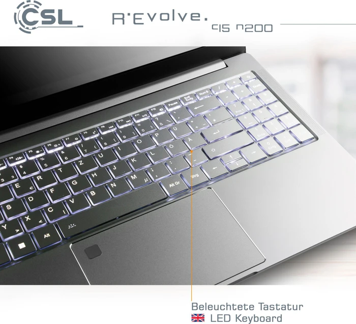 CSL-Computer R'Evolve C15 v3, N200, 32GB RAM, 500GB SSD, Windows 11 Home S, DE