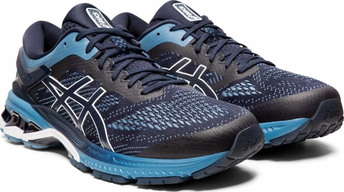 Asics Gel-Kayano 26 midnight/grey floss (Herren)