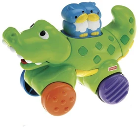 Mattel Fisher-Price Amazing Animals Press & Go Crocodile