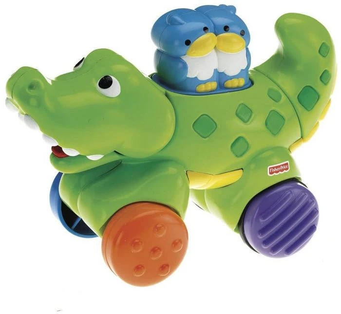 Mattel Fisher-Price Amazing Animals Press & Go Crocodile