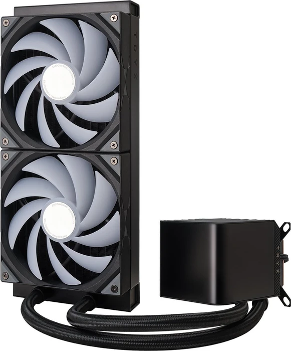 TRYX Panorama ARGB 280 Black, schwarz