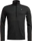 Ortovox 185 Rock'n'Wool Zip Neck Funktionsshirt langarm black raven (Herren) Vorschaubild