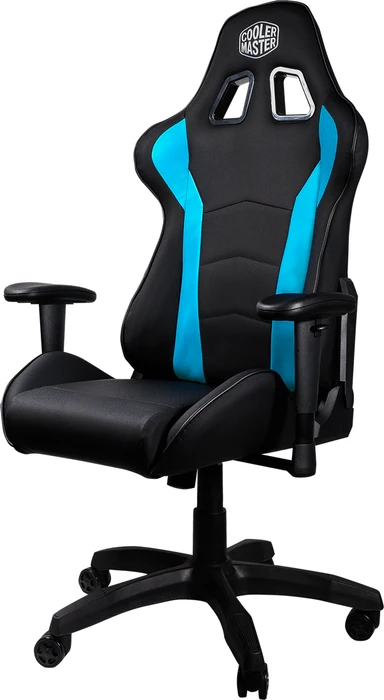 Cooler Master Caliber R1 Gamingstuhl, schwarz/blau