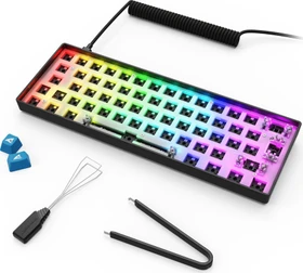 Sharkoon Skiller SGK50 S4 Gen2 Barebone Gaming Tastatur, schwarz, ISO/ANSI
