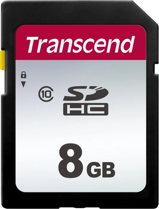 Transcend 300S, SD UHS-I U3, V10/V30