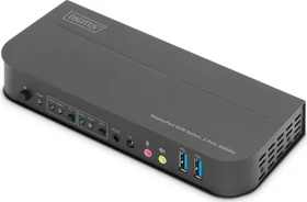 Digitus 4K 60Hz DisplayPort/USB KVM-Switch, 2-port