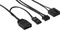 AeroCool Mirage 12 ARGB Pro, LED-Steuerung, Fernbedienung, 120mm, 3er-Pack Vorschaubild
