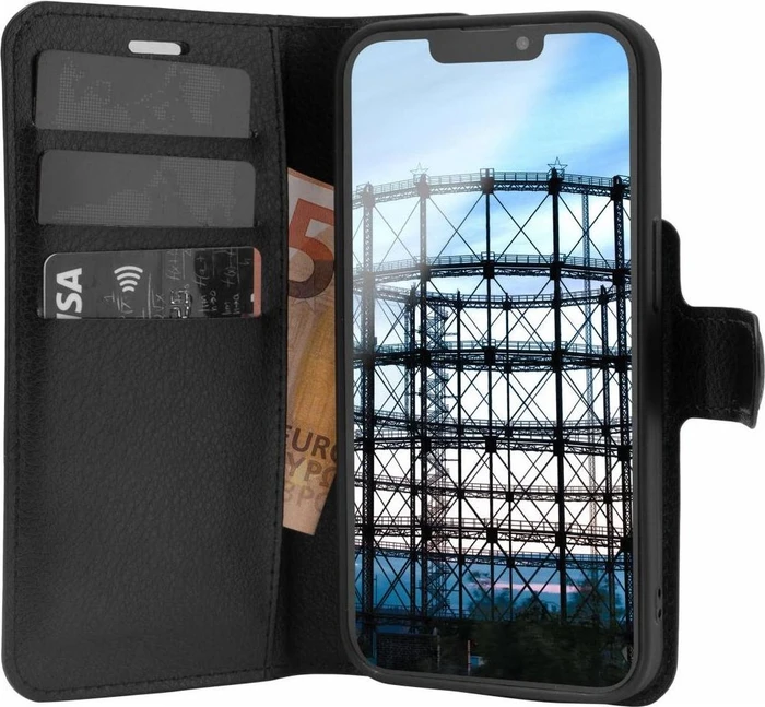 JT Berlin Folio Case Schöneberg für Apple iPhone 14 Pro schwarz