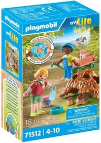 playmobil City Life Pflege der Igelfamilie