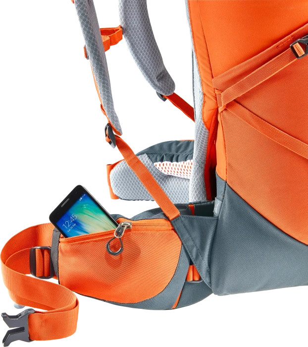Deuter Aircontact Core 35+10 SL paprika/graphite (Damen)