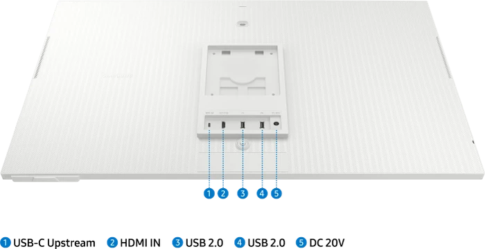 Samsung Smart Monitor M7 M70C, weiß, 27"